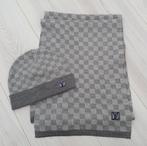 Muts en sjaal set grijs, Kleding | Heren, Mutsen, Sjaals en Handschoenen, Ophalen of Verzenden, Gedragen, Overige maten, Muts