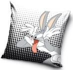 Looney Tunes Bugs Bunny Kussenhoesje * NIEUW MET LABEL *, Ophalen of Verzenden, Nieuw, Kleed of Kussen