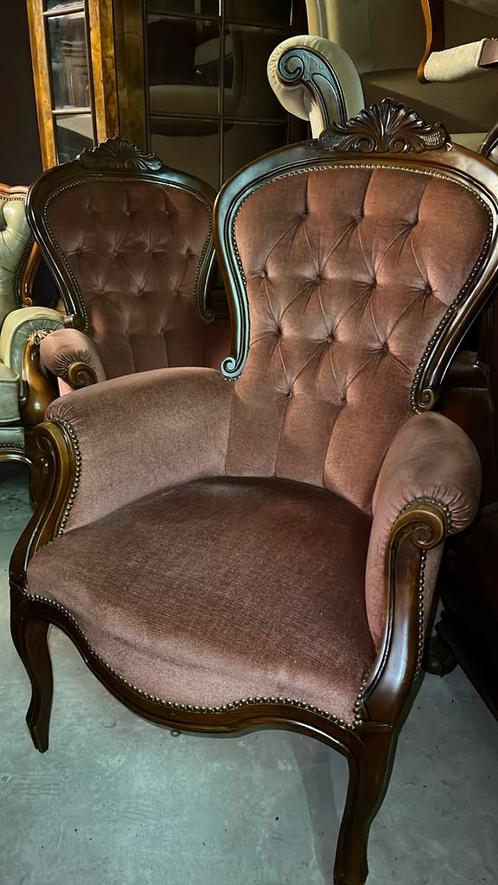 Lodewijk barok fauteuils, Antiek en Kunst, Antiek | Meubels | Stoelen en Banken, Ophalen