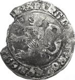 Graafschap Vlaanderen kromstaart z.j. (1419-1476, zilver), Postzegels en Munten, Munten | Nederland, Vóór koninkrijk, Zilver, Losse munt