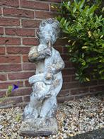 Engelenbeeld met trompet, Tuin en Terras, Tuinbeelden, Ophalen, Gebruikt, Beton, Engelenbeeld