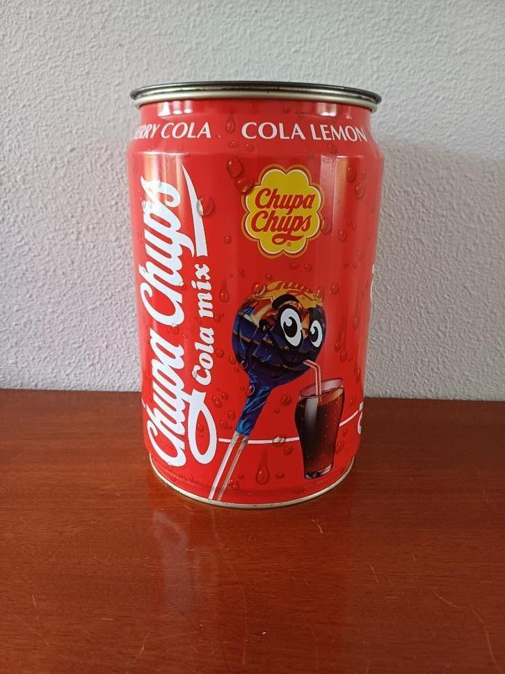 Chupa Chups blik, Verzamelen, Blikken, Zo goed als nieuw, Overige, Overige merken, Ophalen of Verzenden
