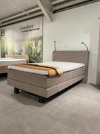 Showroommodel Elektrische Boxspring 120x200 30% korting!, Ophalen, Eenpersoons, Zwart, Zo goed als nieuw