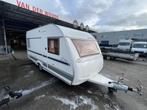 Beyerland Quartz 460 Fransbed, Voortent, Caravans en Kamperen, Caravans, Rondzit, Ringverwarming, Bedrijf, Overige typen