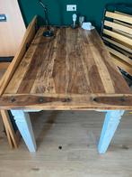 tafel, Ophalen, Gebruikt, 100 tot 150 cm, Teakhout