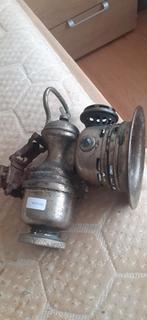 Carbit lamp antieke fiets lamp, Minder dan 47 cm, Ophalen, Jaren '20 of ouder