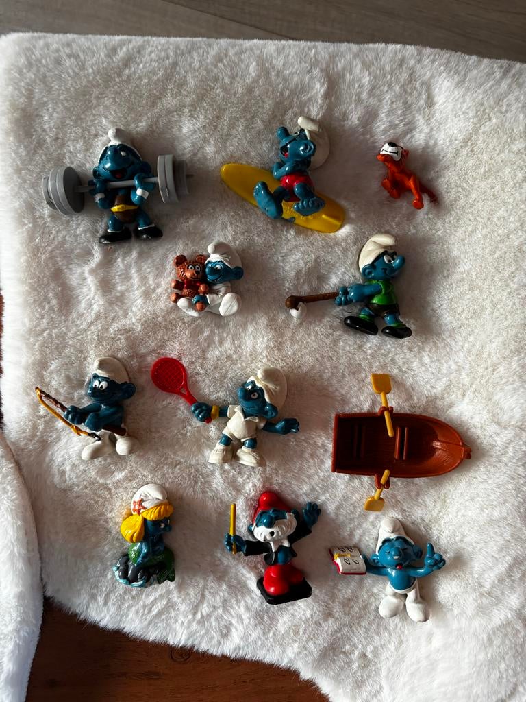 Smurfen Collectie - Diverse Figuurtjes, Verzamelen, Smurfen, Gebruikt, Poppetje, Figuurtje of Knuffel, Verschillende Smurfen, Ophalen of Verzenden