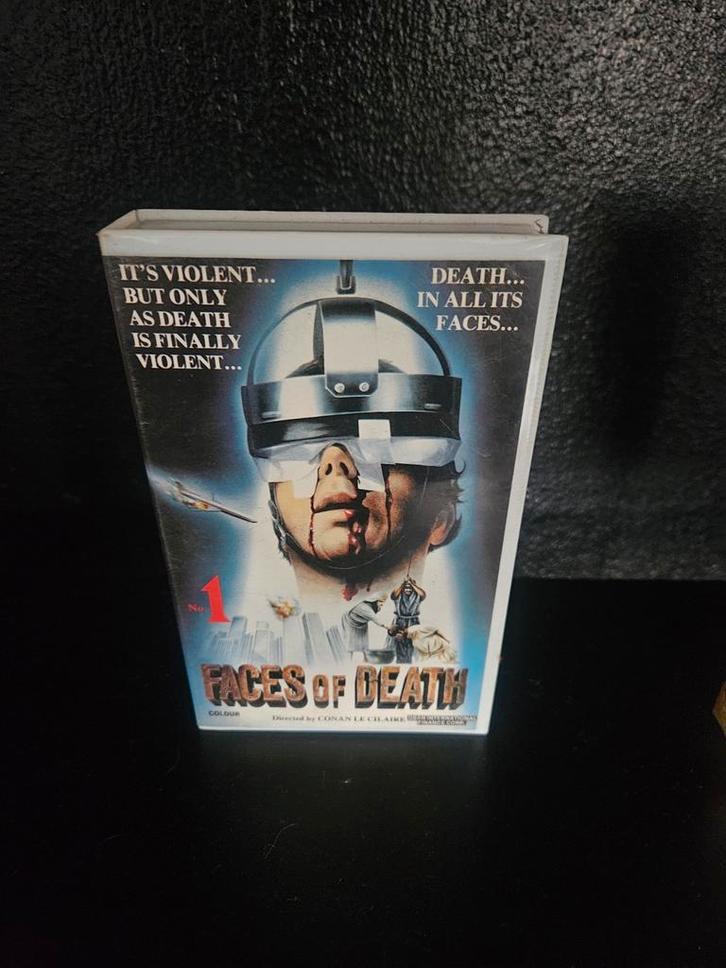 Faces of Death VHS - Horror Klassieker!, Cd's en Dvd's, VHS | Film, Ophalen