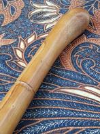 Mooie antieke Engelse wandelstok van hout en koper 91 cm., Ophalen of Verzenden