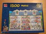 Jan van Haasteren puzzel 1500 stukjes Het Hotel, Ophalen of Verzenden, 500 t/m 1500 stukjes, Gebruikt, Legpuzzel