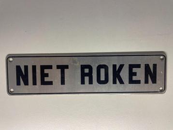 Bordje Niet Roken NS beschikbaar voor biedingen