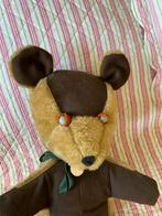 Antieke Teddybeer met Kraaloogjes, Ophalen of Verzenden