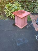 2x Betonnen zuilen / sokkels, Tuin en Terras, Tuinbeelden, Ophalen, Gebruikt, Beton, Overige typen