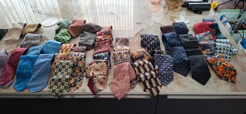 44 stropdassen ( zijde en synthetisch), Kleding | Heren, Stropdassen, Gedragen, Ophalen of Verzenden