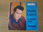 Mario Lanza - O Sole Mio 1960 RCA Victor Duitsland Single, Cd's en Dvd's, Vinyl Singles, Gebruikt, Ophalen of Verzenden, 7 inch
