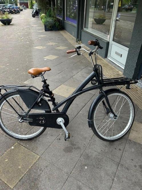 Fietsfabriek transportfiets voor EUR 325,-, Fietsen en Brommers, Fietsen | Dames | Omafietsen, Gebruikt, 47 tot 50 cm, Handrem