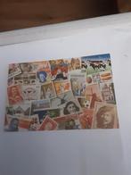 NEDERLANDSE    POSTZEGELS  OP ANSICHTKAART, Ophalen of Verzenden