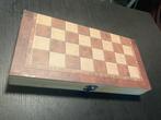 Chess, Backgammon, Checker 3in1, Een of twee spelers, Ophalen, Zo goed als nieuw