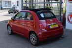 Fiat 500 C 80pk Turbo Popstar|U-Connect 5"|16"lm|Cruise|, Stof, Gebruikt, Euro 6, Origineel Nederlands