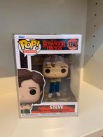 Stranger Things Steve 1245 funko pop + boxprotector, Ophalen of Verzenden, Zo goed als nieuw