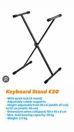 Keyboardstandaard - Keyboard Stand, Ophalen of Verzenden, Zo goed als nieuw