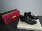 Bredford Italy Echt Leer Klittenband Schoenen maat 43 ZGAN, Verzenden, Zwart, Bredford, Sneakers of Gympen