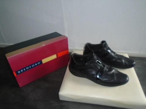 Bredford Italy Echt Leer Klittenband Schoenen maat 43 ZGAN, Kleding | Heren, Schoenen, Zo goed als nieuw, Sneakers of Gympen, Zwart