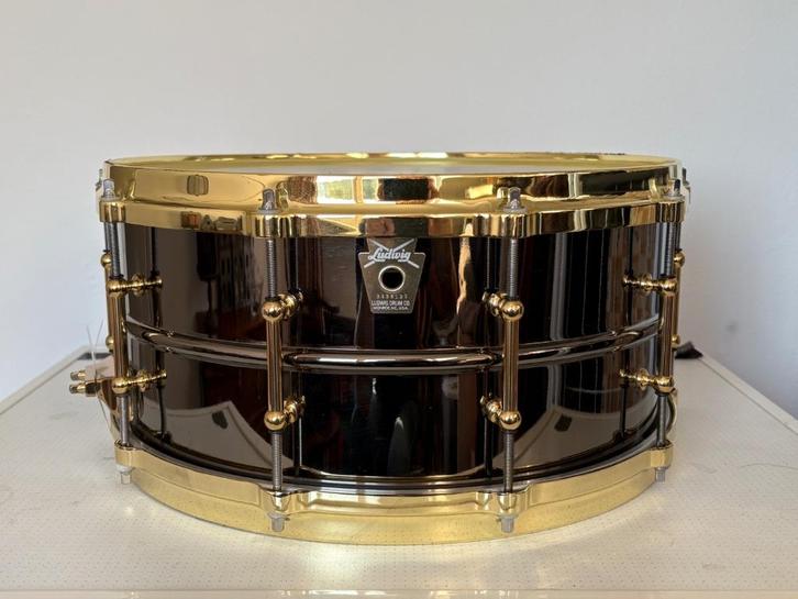 Ludwig Black Beauty snaredrum, Muziek en Instrumenten, Drumstellen en Slagwerk, Zo goed als nieuw, Ludwig, Ophalen