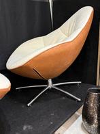 Luxe Label Hidde Soft met hocker, Huis en Inrichting, Fauteuils, Ophalen, Zo goed als nieuw, Leer, 75 tot 100 cm