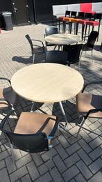 8 stoelen 2 tafel set, Ophalen, Gebruikt, Overige kleuren, Vijf, Zes of meer stoelen