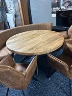 Nieuwe Eettafel - Diameter 140cm, Hoogte 78cm, 100 tot 150 cm, Rond, Nieuw, Ophalen of Verzenden