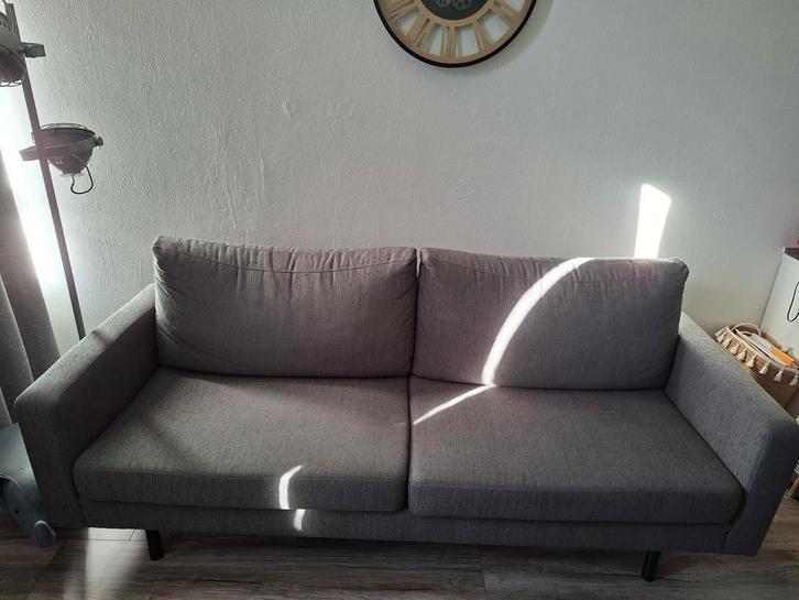 Gratis 2,5zits bank Leen Bakker Collin donkergrijs zsm, Huis en Inrichting, Banken | Bankstellen, Gebruikt, 200 tot 250 cm, 75 tot 100 cm