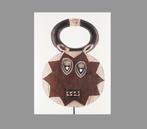 Kple Kple masker Baule Ivoorkust (251102-02), Antiek en Kunst, Ophalen of Verzenden