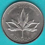 Canada 25 Cents (quarter) 2000 Harmony UNC in munthouder, Postzegels en Munten, Munten | Amerika, Ophalen, Losse munt, Noord-Amerika