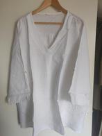 Witte linnen blouse met borduurwerk Paprika maat 6, Ophalen of Verzenden, Zo goed als nieuw, Paprika, Blouse of Tuniek