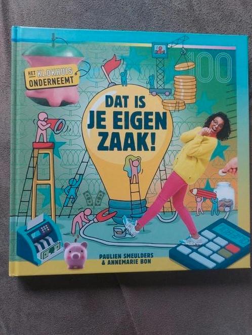 Het Klokhuis onderneemt - Dat is je eigen zaak!, Boeken, Kinderboeken | Jeugd | 10 tot 12 jaar, Zo goed als nieuw, Ophalen of Verzenden