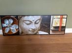 Boeddha afbeeldingen, Ophalen, 125 cm of meer, Zo goed als nieuw, Schilderij