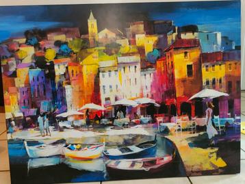 Kunstdruk Willem Haenraets op boardhouten paneel, 60x80 cm. beschikbaar voor biedingen