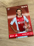 Ajax Spelerskaart Mats Rits 2011-2012, Ophalen of Verzenden, Gebruikt, Ajax, Spelerskaart