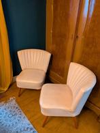 Set van 2 originele vintage cocktail stoeltjes sky, Ophalen, Gebruikt, Twee