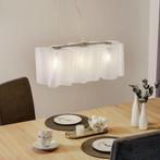 Artemide Logico hanglamp 3-lamps lengte 100 cm wit, Waterstad 23, High-end Furniture, Zo goed als nieuw, Glas