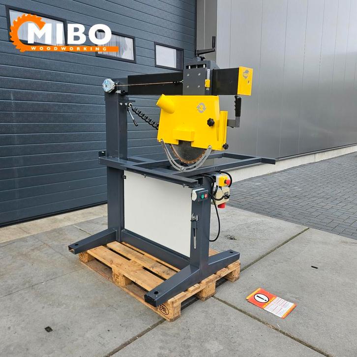 Harwi afkortzaag radiaal ** nieuw model ** 450mm zaagblad, Doe-het-zelf en Verbouw, Gereedschap | Zaagmachines, Zo goed als nieuw