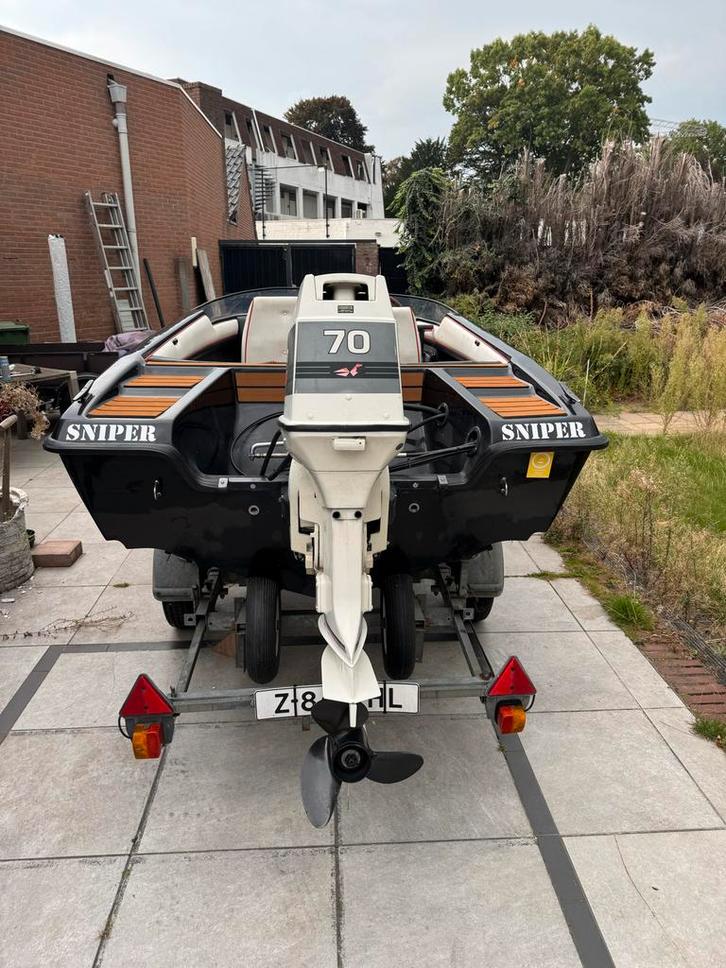 70pk speedboot, wakeboard boot, Watersport en Boten, Bootonderdelen, Gebruikt, Motor en Techniek, Motorboot, Ophalen