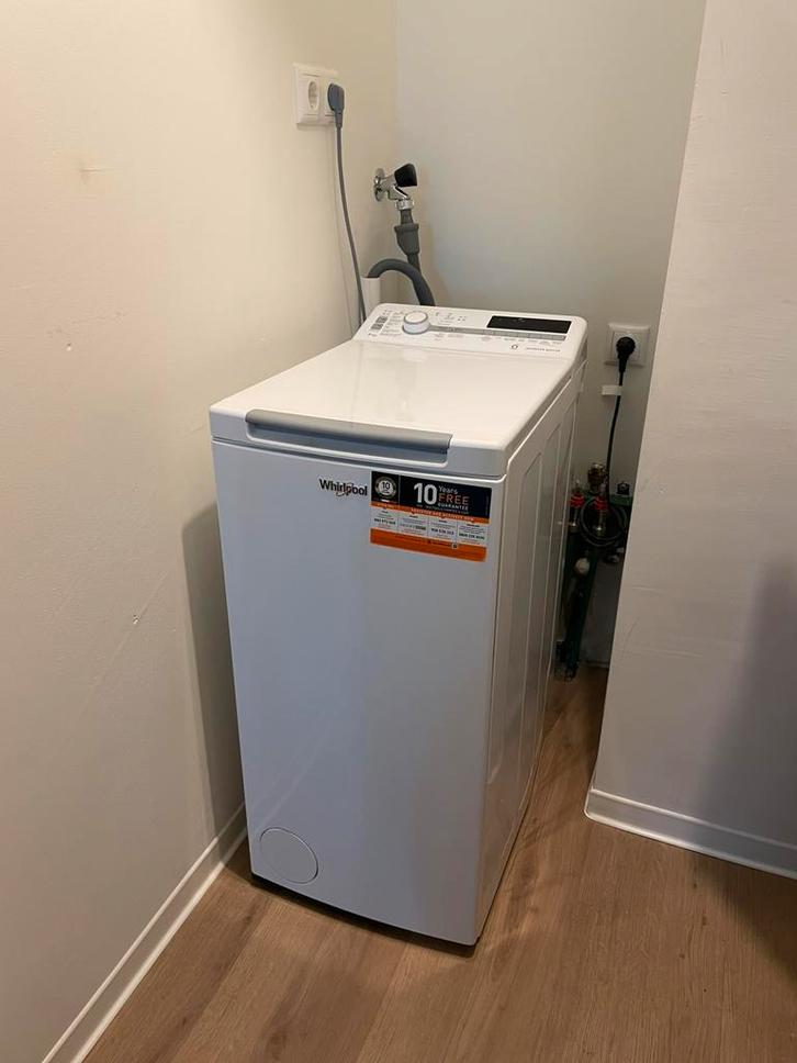 Wasmachine bovenlader - Whirlpool TDLR 7221BS BX/N, Witgoed en Apparatuur, Wasmachines, Zo goed als nieuw, Bovenlader, 6 tot 8 kg