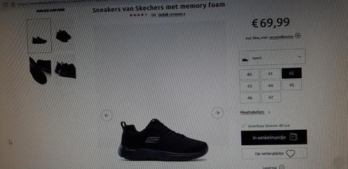 Nieuw in Doos zwarte Skechers: mt 42, Kleding | Dames, Schoenen, Nieuw, Sneakers of Gympen, Zwart, Ophalen of Verzenden