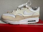 Nike Air Max 1 Sail - 42,5, Ophalen of Verzenden, Zo goed als nieuw, Overige kleuren