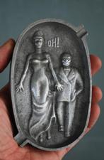 1960's asbak met een knipoog Vintage, Ophalen of Verzenden