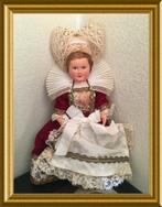 Oud frans celluloid popje : klederdracht Bretagne, Ophalen of Verzenden