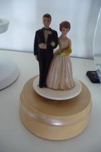 MUZIEK DOOS VINTAGE MET BRUIDSPAAR JAREN 60?, Ophalen of Verzenden