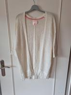 Wit Bershka kimono vest - Maat S, Kleding | Dames, Truien en Vesten, Wit, Zo goed als nieuw, Maat 36 (S), Bershka